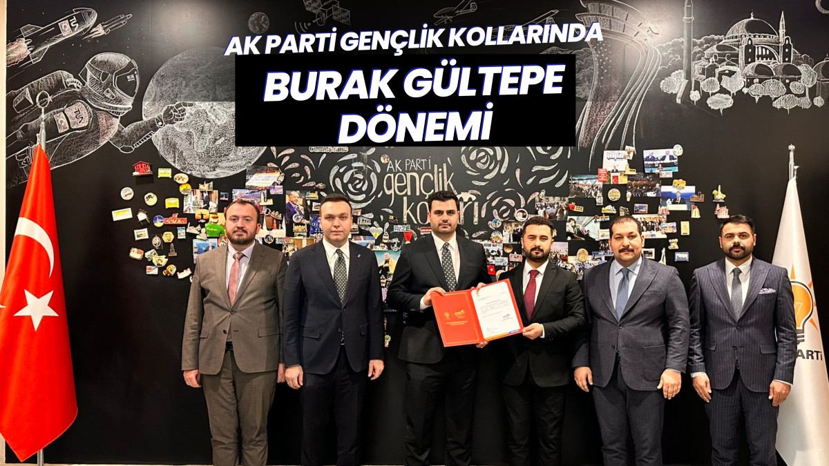 AK Parti İl Gençlik Kolları Başkanlığı’na Burak Gültepe Getirildi