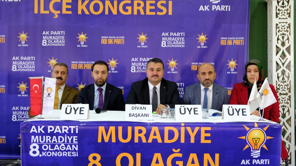 Ak Parti Muradiye ve Çaldıran kongrelerini tamamladı 