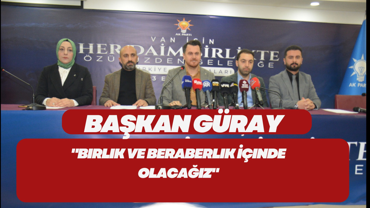 Başkan Güray’dan Açıklama: Yeni Yönetime Destek Olacağız