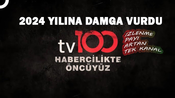 Haber kanalları içinde izlenme payı artan tek kanal TV 100 oldu