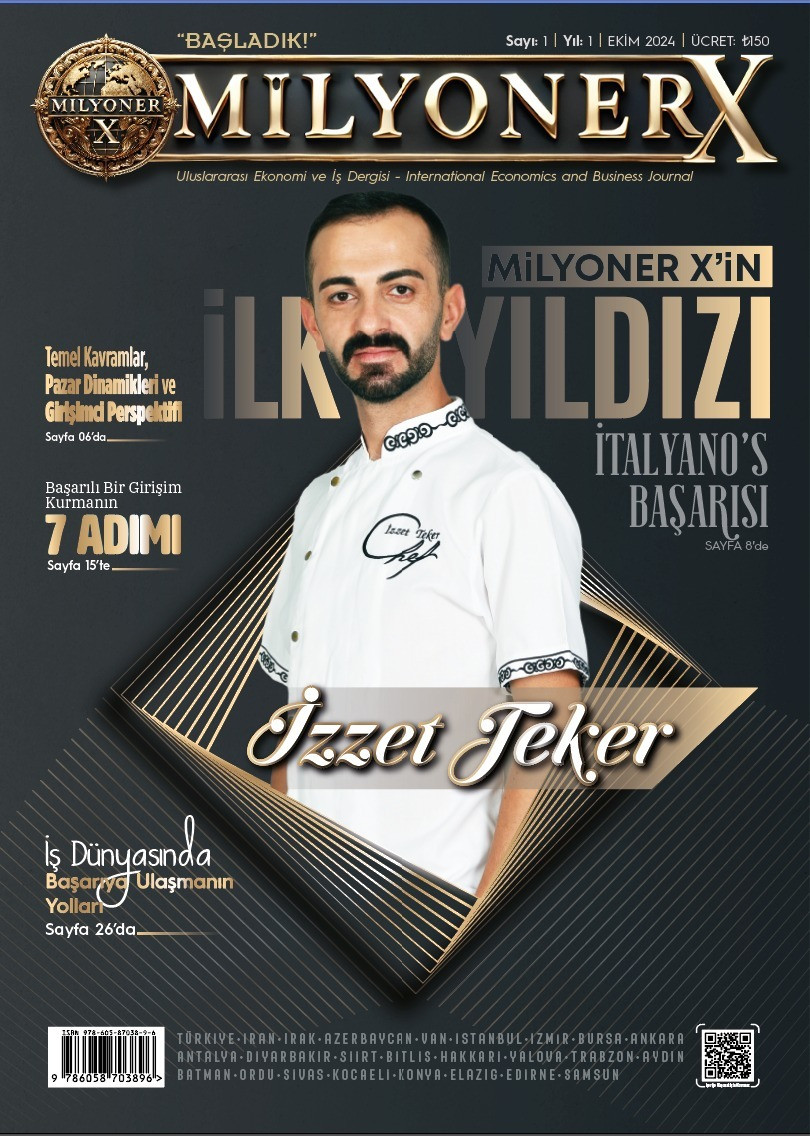 Uluslararası Milyoner X Dergisi İlk Sayısıyla Yayında!